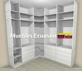 Closets U Anaqueles ..en Material Rh