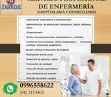 ENFERMEROS/AS A DOMICILIO GUAYAQUIL PRECIOS ECONÓMICOS