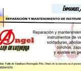 REPARACION Y MANTENMIENTO DE INSTRUMENTOS
