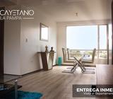 Departamento con terraza en la Pampa de venta