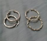 Lindas Argollas de Plata
