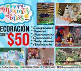 Decoración desde 50 Dolares