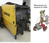 maquinas de soldar mantenimiento