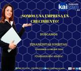 Financia nuestros proyectos y gana Rentabilidad