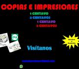 COPIAS E IMPRESIONES LASER