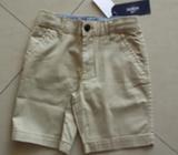 Short Caqui 5T para niño marca OshKosh $20 CON DSCTO DEL 15 POR BLACK FRIDAY