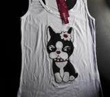 Linda Blusa Diseño Perrito