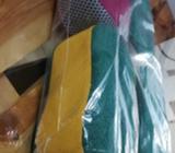 Esponja Tipo Hueso Forrada para Lavar