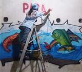 Murales Discotecas Aerografia Graffitis