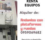Andamios de Alquiler Varias Medidas