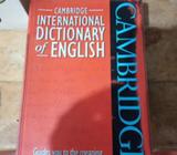 Cambridge International Dictionary Of English