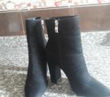 Botines Españoles Pta Fina Taco de Moda