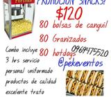 Promocion de Snacks