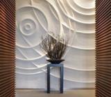 PARED 3D DECORATIVA, TEXTURAS, VOLUMENES