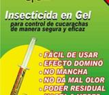 Gel para el control de plagas urbanas: cucarachas