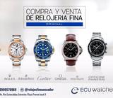 COMPRA VENTA de Relojeria fina ORIGINALES: Rolex, Cartier, AP, omega, Patek Philippe etc