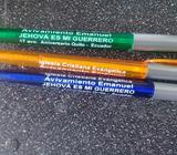 Plumas Boligrafos Estampados Desdr $20 E