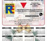 VOLANTES Y CALENDARIOS 2016