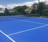 REPARACIÓN Y PINTURA DE CANCHAS DEPORTIVAS A BAJO COSTO DESDE 8,75 USD EL M2
