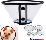 Collar isabelino premium post cirugia perros y gatos todas las tallas