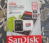 TARJETA ULTRA MICROSD CON ADAPTADOR 200GB