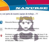 SE REQUIERE PERSONA PARA ACTIVIDADES DOMÉSTICAS