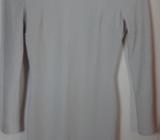 VESTIDO GRIS BRILLO M'LARGA TALLA S