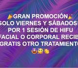 PROMOCIONES HIFU FACIAL CORPORAL