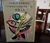 Libro de Pablo Neruda. Tercer Libro de las Odas. Losada