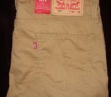 Pantalon Levis 511 Gabardina Talla 34,32