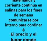 Necesito Profesor de Matematica Y Corrie