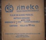 Cinta Acerada de Media Cajas de 30 Metro