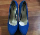 Tacones Azules