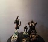 Vendo hermosas esculturas en bronce de varios tipos