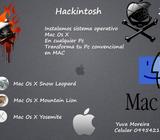 Hackintosh. Sistema operativo Mac Os X en una Pc Convencional o laptop