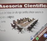 Asesoramiento de tesis y documentos científicos