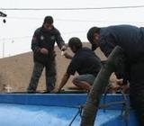 Lavado, desinfección y cloración de cisternas