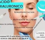 ACIDO HIALURONICO AUMENTO LABIOS ARRUGAS