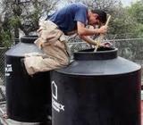 Lavado, desinfección y cloración de cisternas