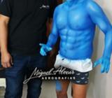 Body Paint cuerpos pintados arte corporal guayaquil ecuador Miguel Alvear 0993869720