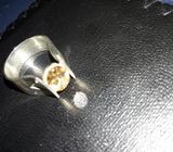 200 Usd Anillo Plata 935