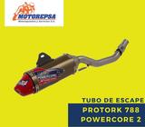 Tubo de Escape Completo PROTORK 788 POWERCORE 2 para MOTO HONDA TORNADO 250