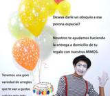 MIMOS, ARLEQUINES, PERSONAJES. PARA ENTREGA DE OBSEQUIOS