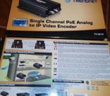 Single Channel Poe Analogo a Ip