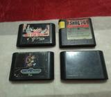 Casetes Originales de Sega Génesis
