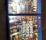 Vendo Juegos de Play 4