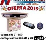 PANTALLA DE TECHO DE 9 PULG DE OFERTA