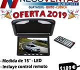 PANTALLA DE TECHO DE 15 PULGADA DE OFERTA