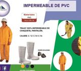 Impermeables de PVC. chaqueta y pantalón