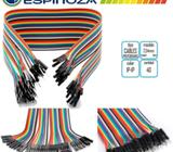 Cables Macho Hembra 40 X 20cm Mh Dupont Arduino Protoboard